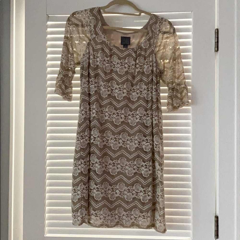 Rabbit Rabbit Rabbit Petite 3/4 Bell Sleeve Dress